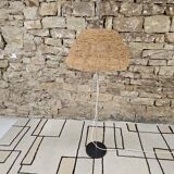 Vintage rope reading floor lamp 1970