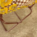 2 vintage folding camping chairs