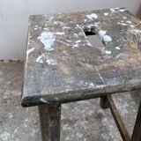 Tabouret d’atelier en bois
