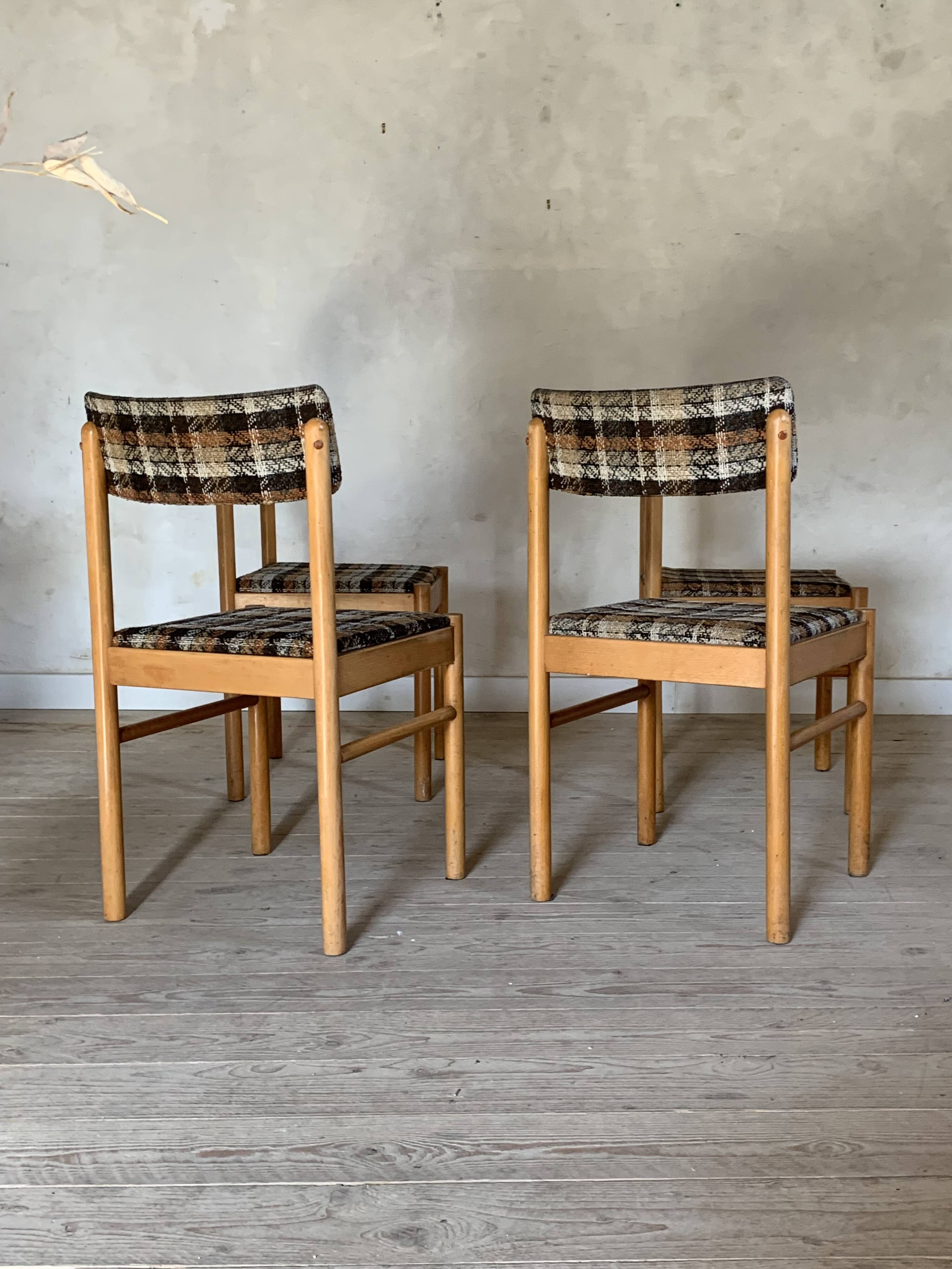 Vintage Baumann chairs, Scandinavian style