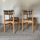 Chaises vintage  Baumann style scandinave
