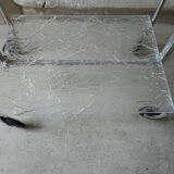 Platex frosted effect serving trolley