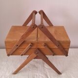 Worker, former sewing box