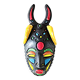Masque en céramique africaniste Vallauris signé Jacque Sagan