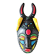 Masque en céramique africaniste Vallauris signé Jacque Sagan