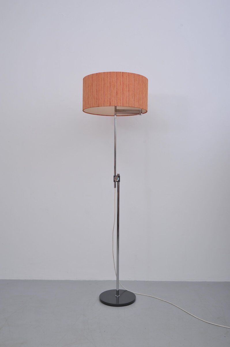 Height-adjustable floor lamp by Kaiser Leuchten, 1960s