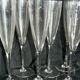 Set of 10 BACCARAT Dom Pérignon crystal Champagne flutes