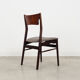Set of six oak chairs, Danish design, 1970s, production: Denmark