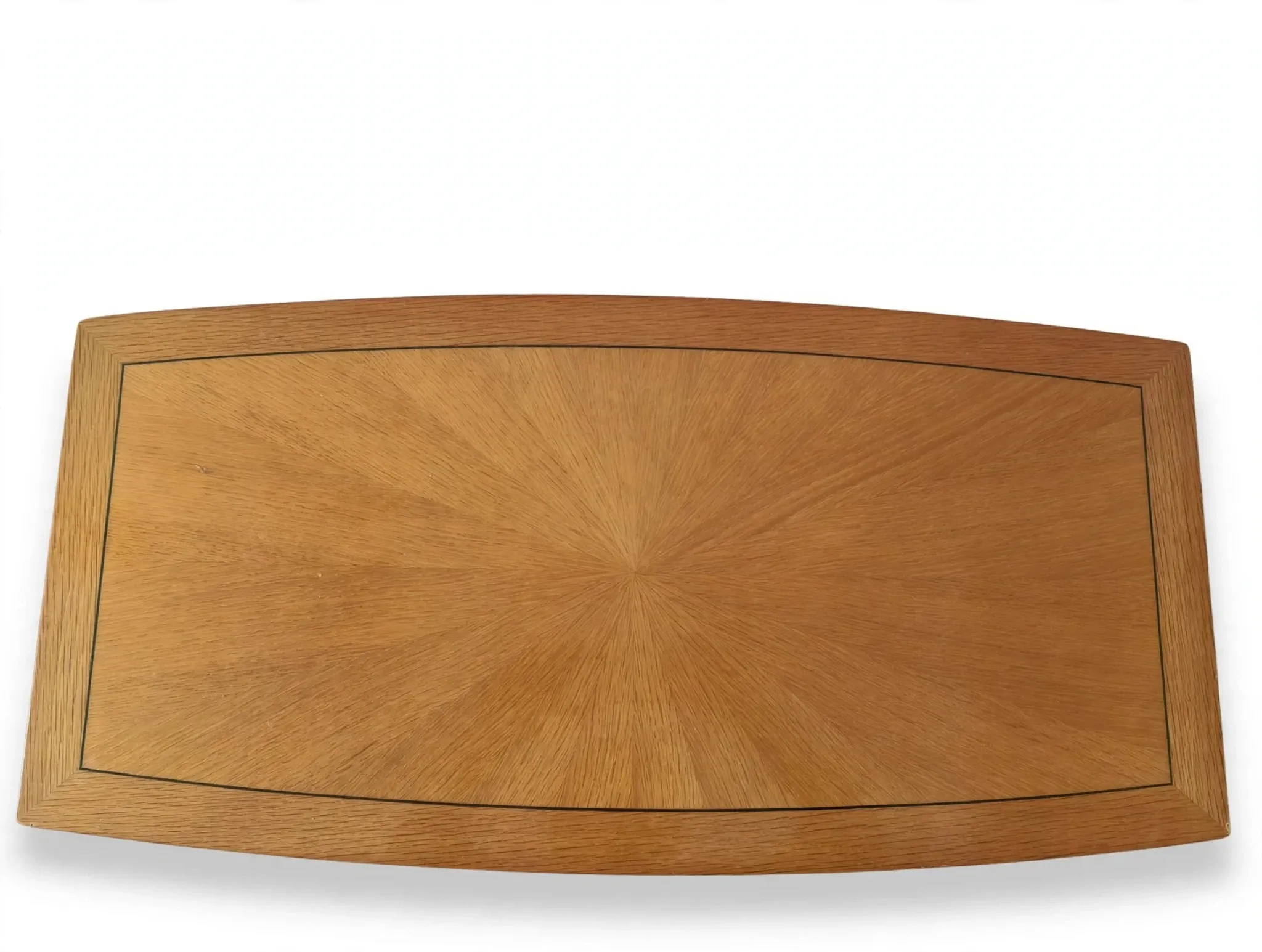 Vintage 60s side table, sun-shaped top with compass legs - Scandinavian.