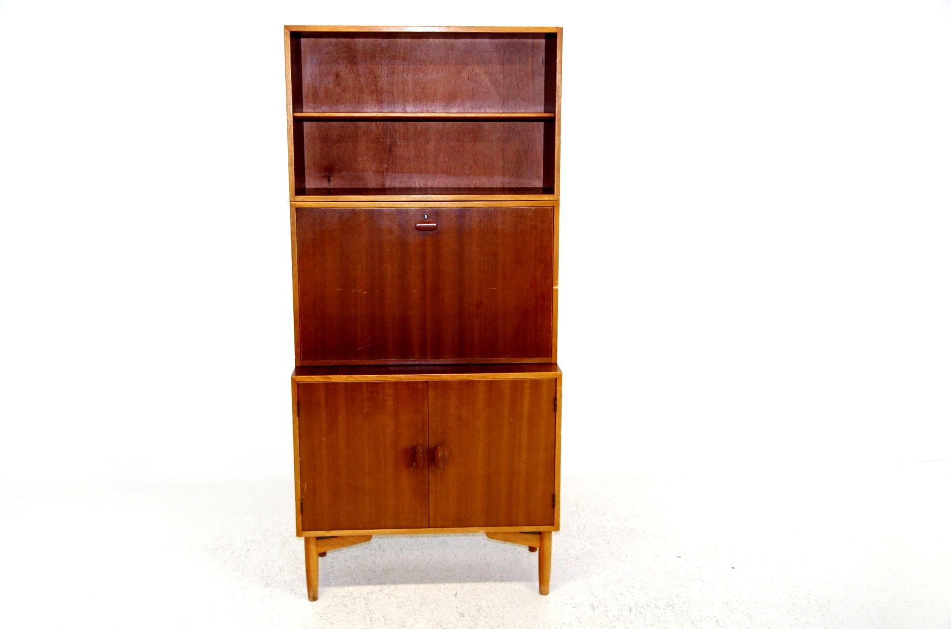 Bibliothèque en acajou, A-B Lammhults Möbler, Suède, 1960