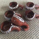 Series of 6 cups