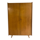 Vintage wardrobe with compass feet