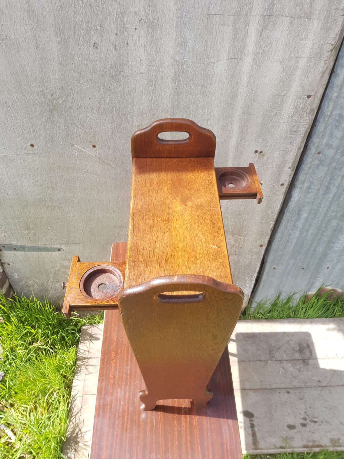 Old sofa bout porte reviews - vintage wood ashtray