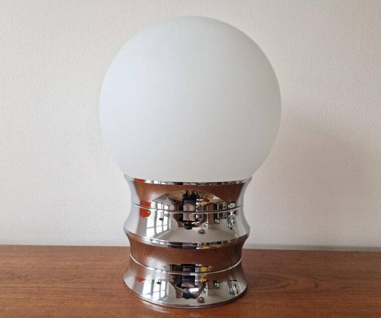 Large Rare Midcentury Table Lamp, Italy, 1970s