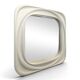 Italian square resin mirror from the 1970s.