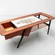 Alfred Hendrickx, Coffee Table Model 210 with Built-In Bar