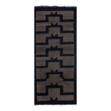 Vintage Turkish Oushak Handwoven Rug 85x195 cm