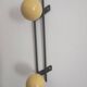Patère boule vintage
