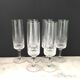Set de 6 flûtes à champagne cristal taillé
