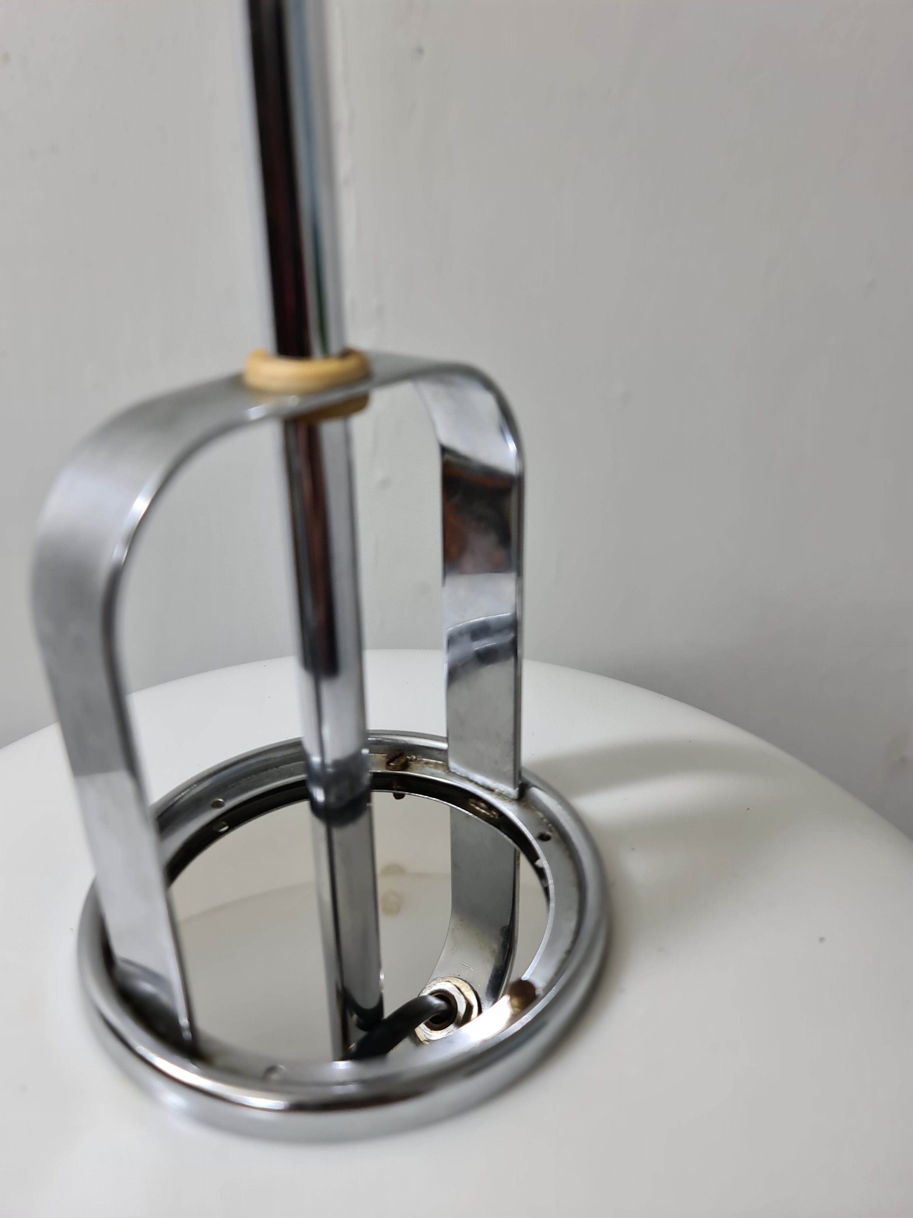 Vintage space age floor lamp by  Luigi Massoni