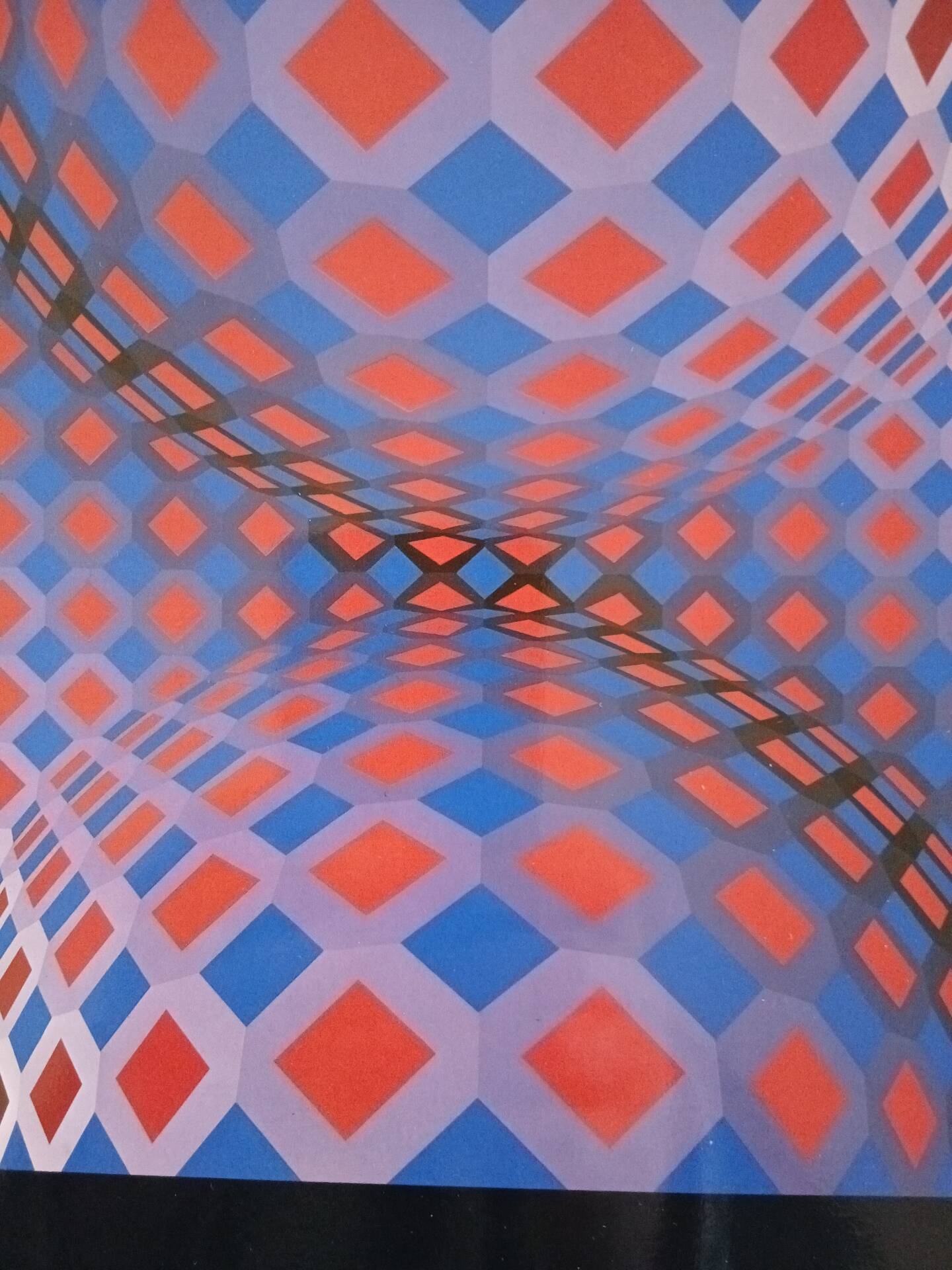 Victor Vasarely Sérigraphie op art Éditions du Griffon