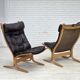 1970s, Norwegian design by Ingmar Relling, lounge chair model "Siesta".