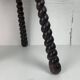French modernist wood turned bobbin side sable in the manner of Charles Dud