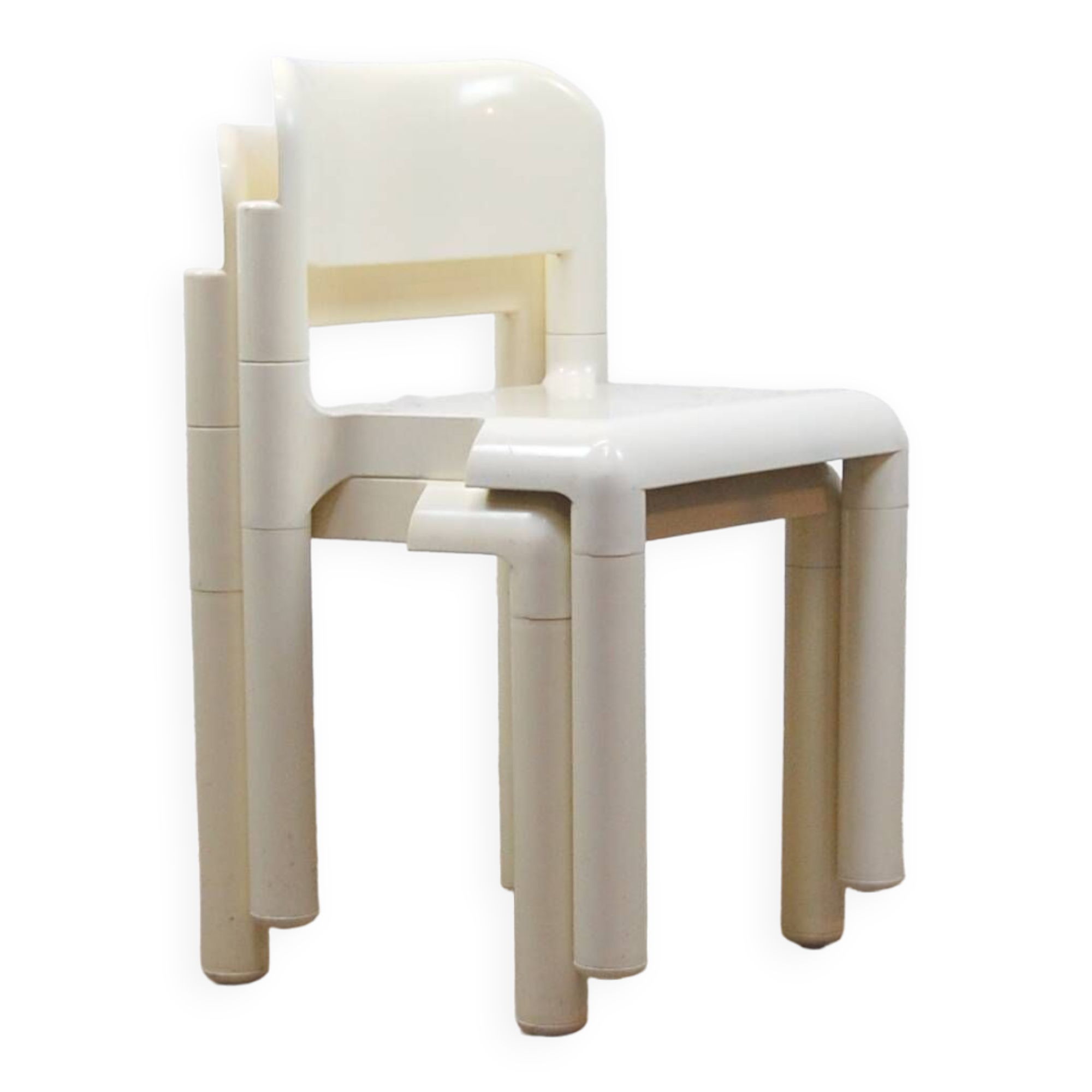 Paire de chaises en plastique UPO d'Eero Aarnio 1979