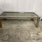Chrome coffee table