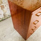 Vintage chest of drawers with 4 drawers by Capelle, circa 60's