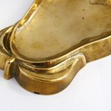 Brass pear ashtray