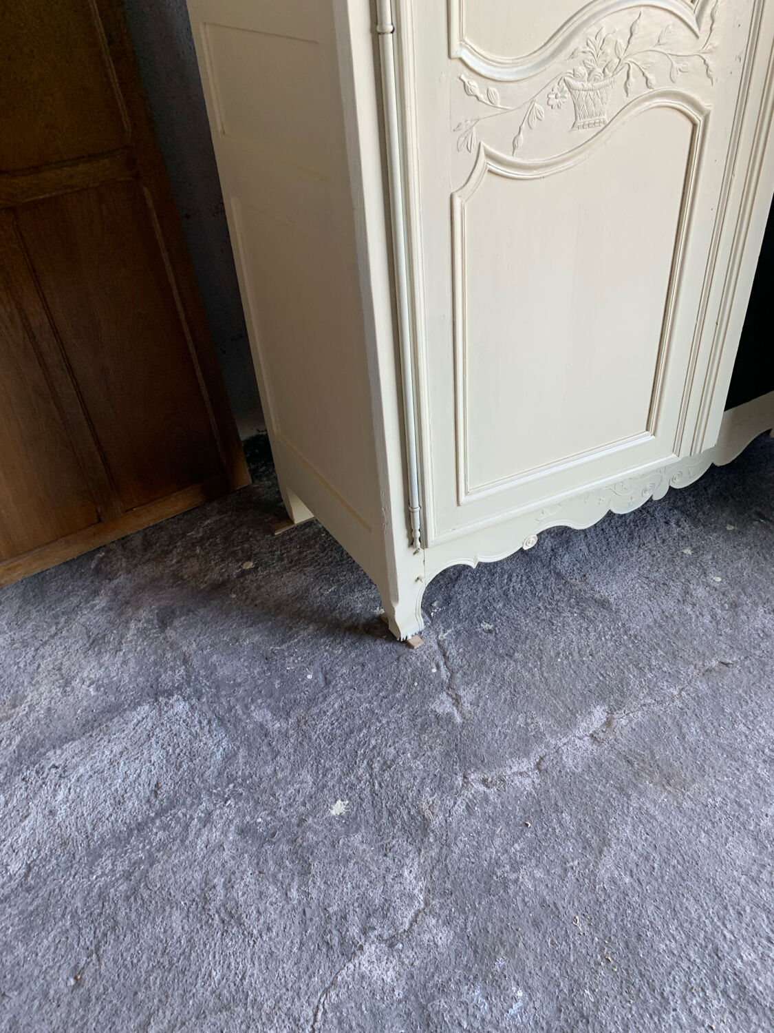 19th Century Bride's Armoire, Dismantlable