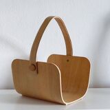 Beech magazine rack