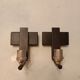Metal wall lights