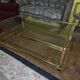 Table basse en laiton