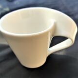 Coffee cup with its sub-cup in wave villeroy and boch new wave