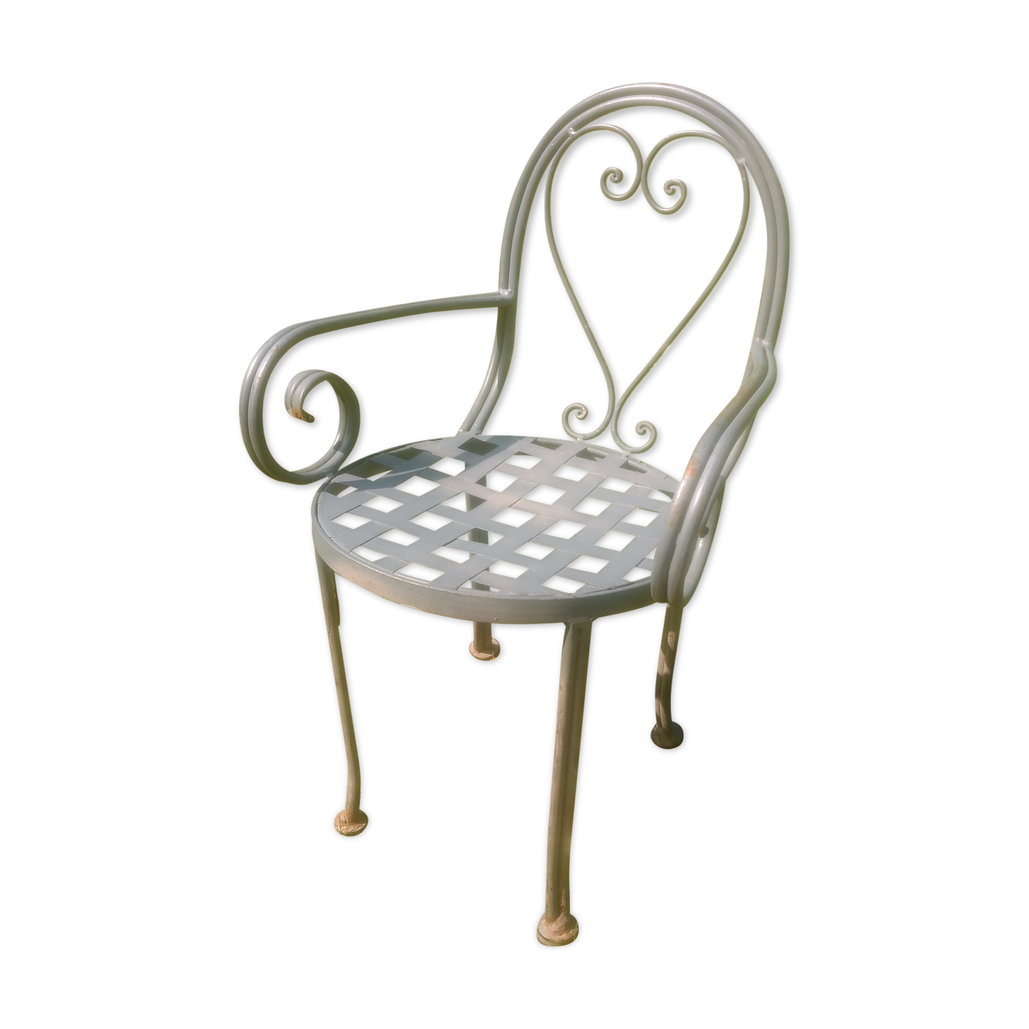Retro child garden armchair