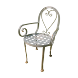 Retro child garden armchair