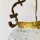 Brass ball chandelier