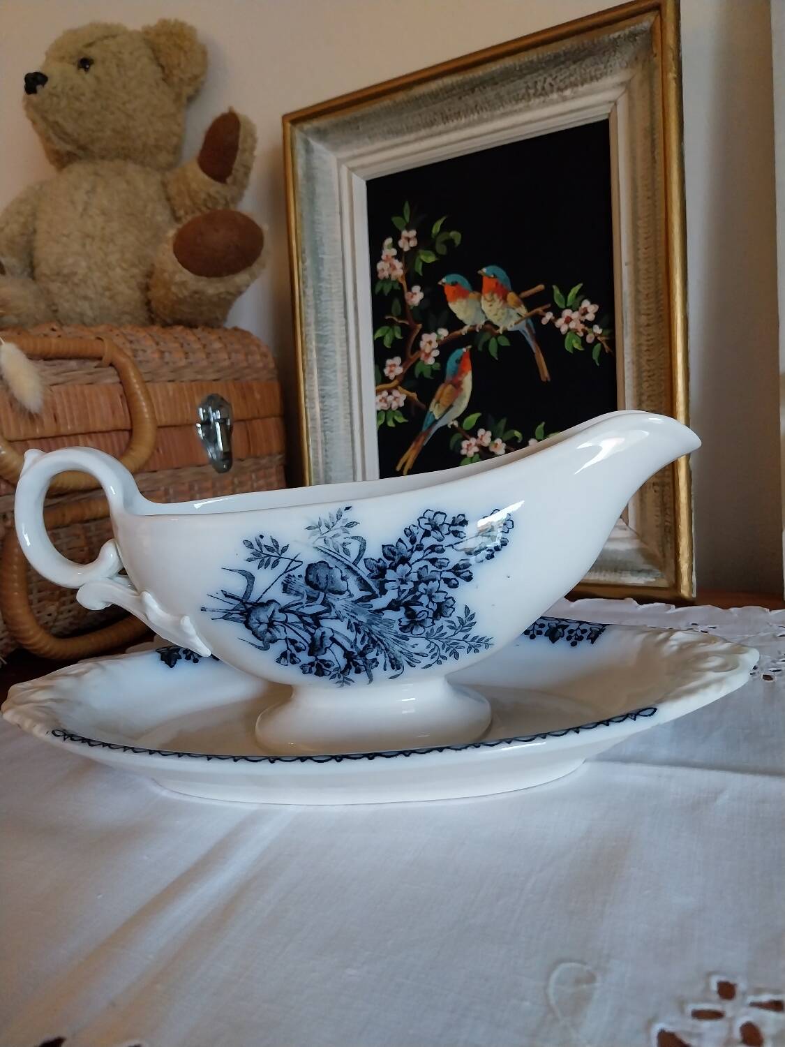 Iron earth gravy boat, Onnaing Nord Moisson model