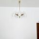 Austrian Brass Chandelier by Rupert Nikoll