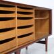 Enfilade designed by Henning Kjaernulf for Bruno Hansen, Denmark 1960s.