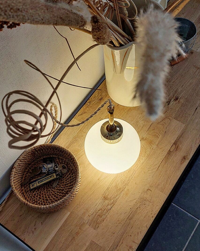 Vintage opaline walker