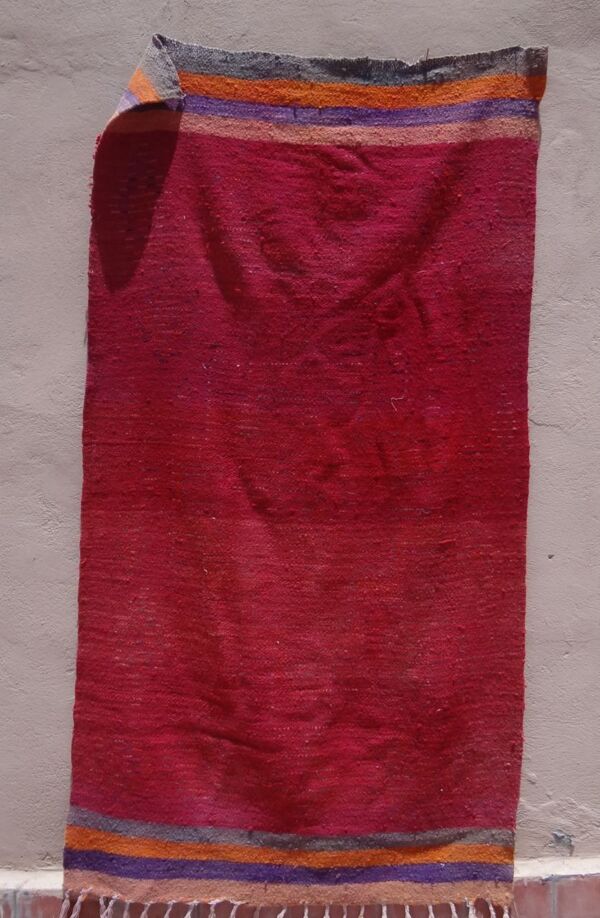 tapis berbere Du Maroc Purple Rain - tapis Azilal 104x194 Cm