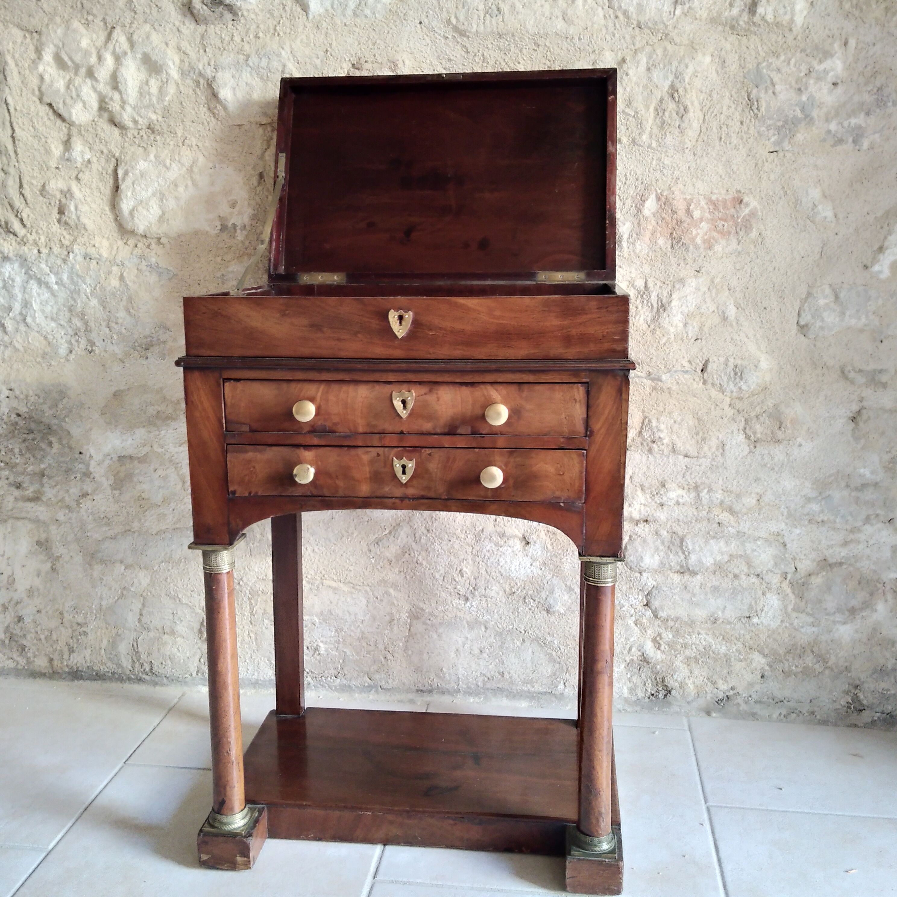 Cutlery set furniture Empire era