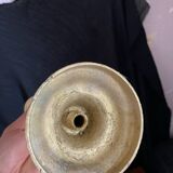 Pair of solid brass candlesticks