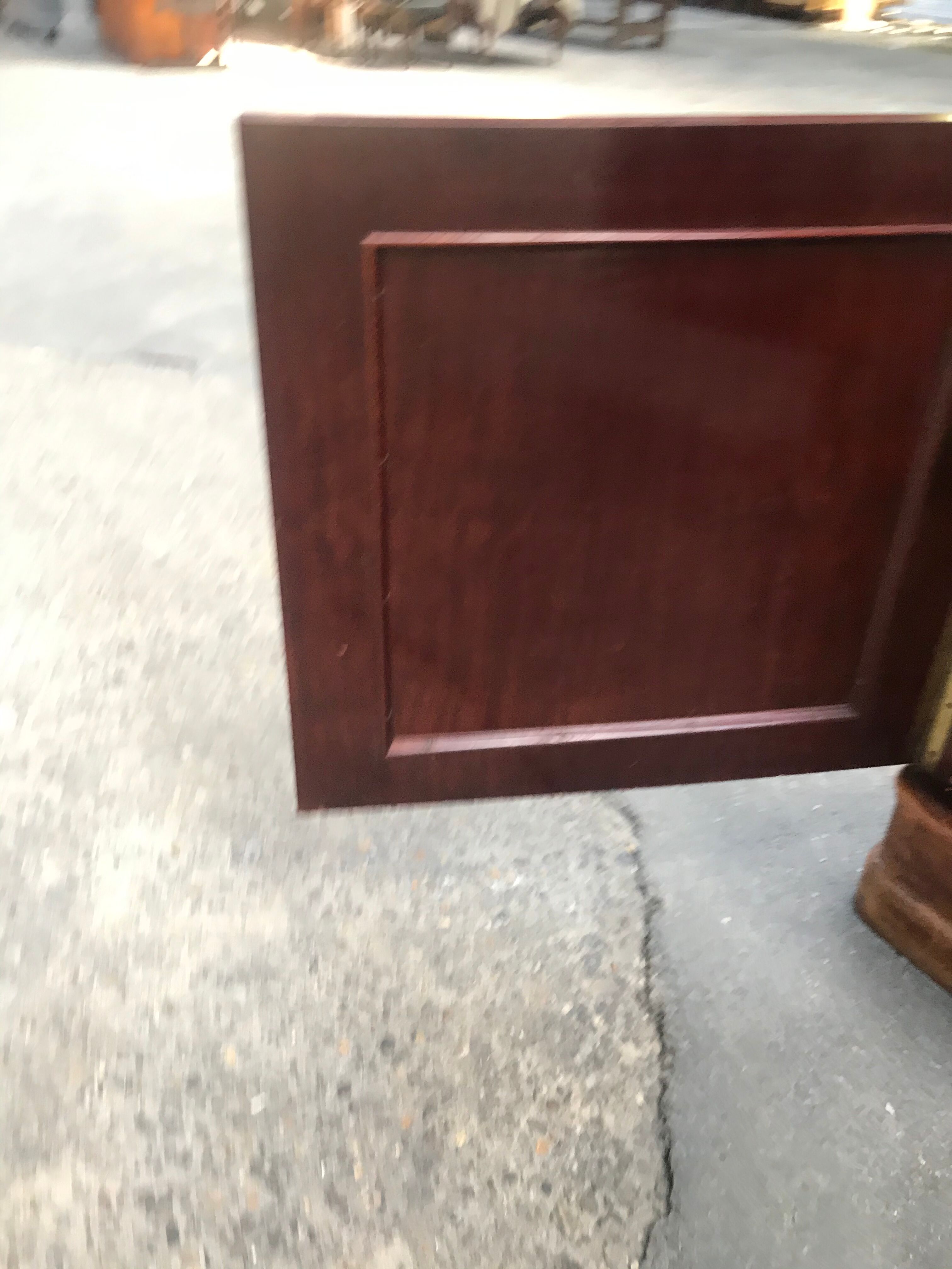 Buffet two English mahogany bodies