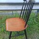 Paire chaises fanett par Ilmari Tapiovaara années 60