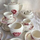 Old coffee service Digoin Sarreguemines