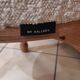 Beige boucle chair and oak wood NV GALLERY